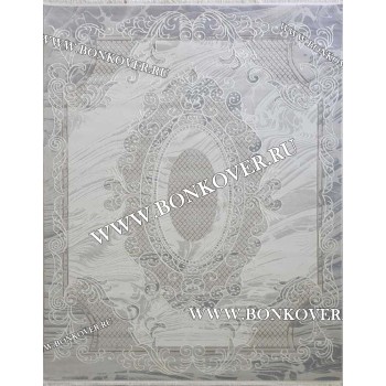 Ковер Турция Для Гостиной Дизайн 94 Серый с Бежевым