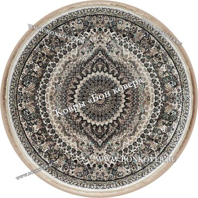 Круглый Ковер с Восточным Узором Медальон Арт 30340