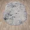 Овальный турецкий ковер с коротким ворсом Арт 29633