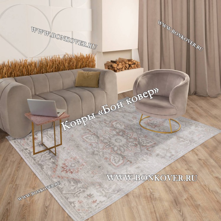Коротковорсный турецкий ковер Арт 29578 Прямоугольный