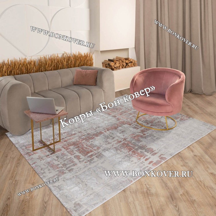 Коротковорсный турецкий ковер Арт 29579 Прямоугольный