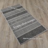Безворсовый ковер дизайн 102 серый