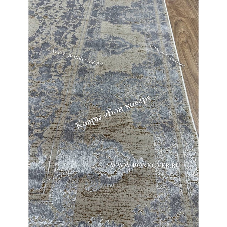 Иранский Ковер Бамбуковый Шелк Дизайн 30682