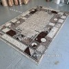 Ковер Лайт Карпет New 4 Дизайн 03 Бежево-Коричневый