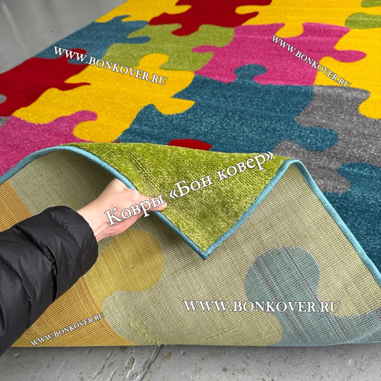 Разноцветный Ковер Для Комнаты Дизайн 30031